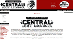 Desktop Screenshot of central-bookexchange.com